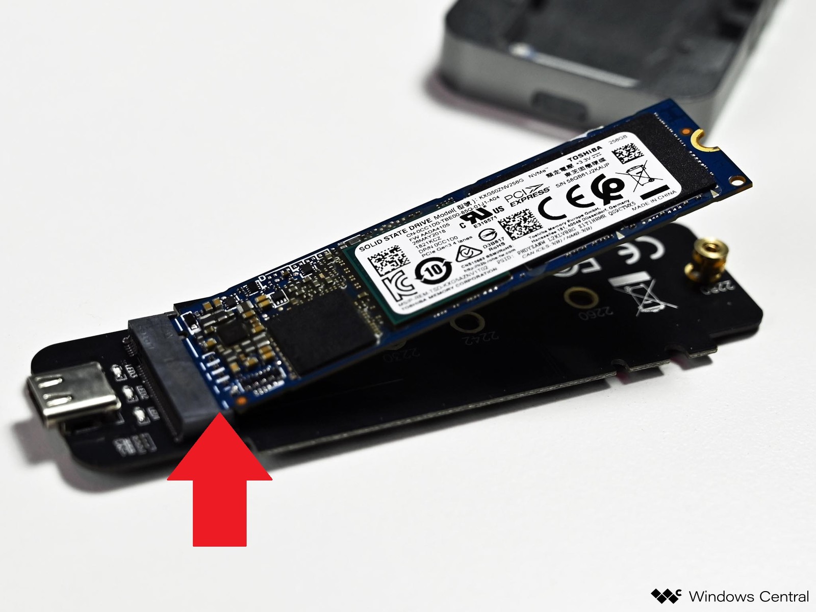 convert ssd harddrive to pc for mac